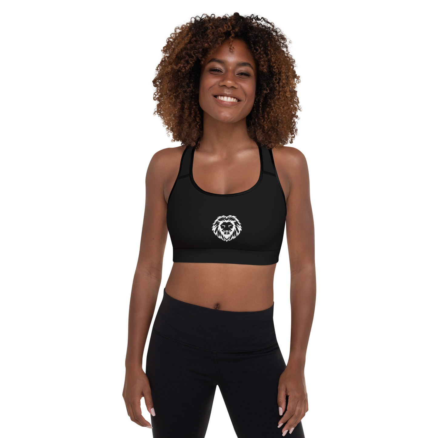 Padded Sports Bra black