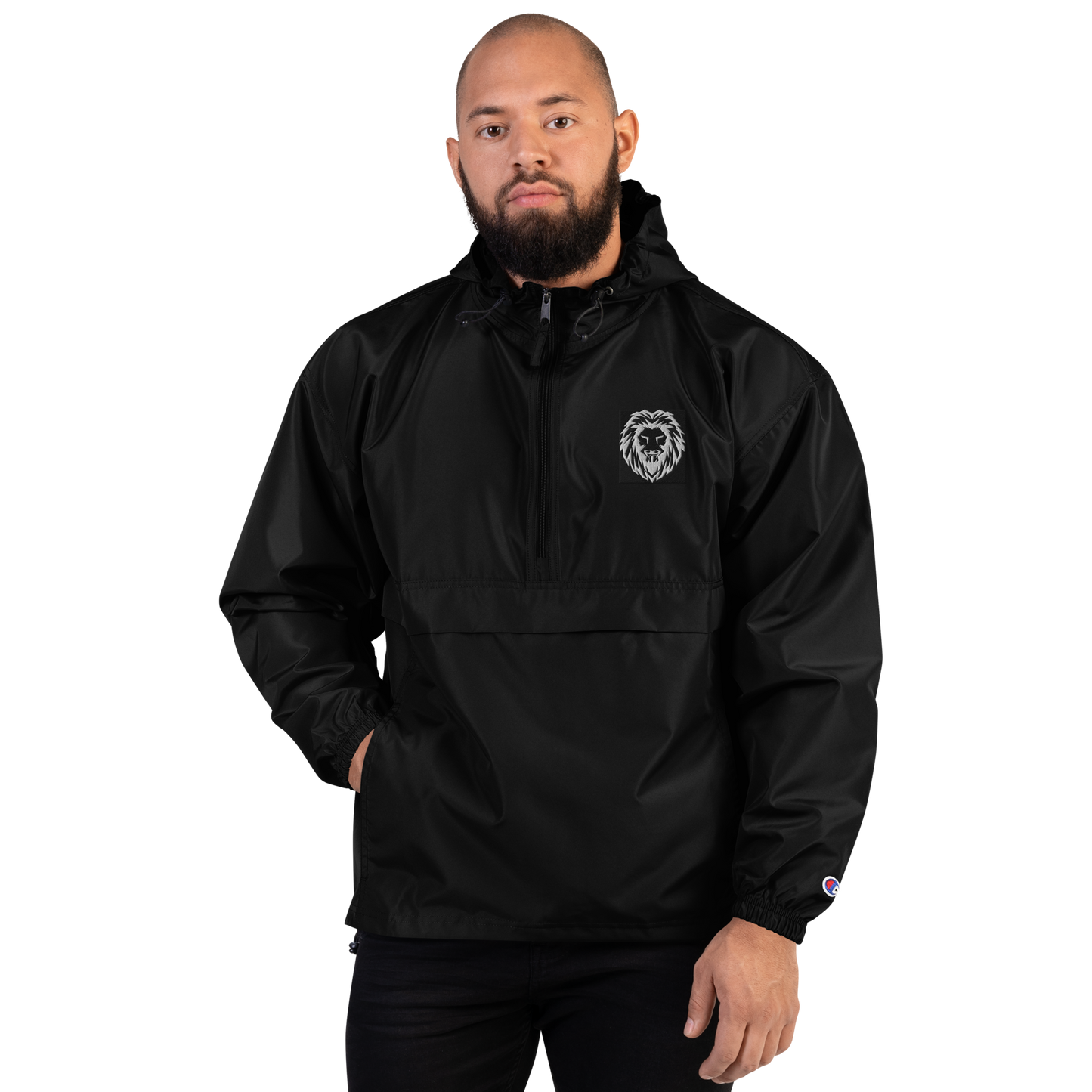 Champion Packable Jacket embroidered
