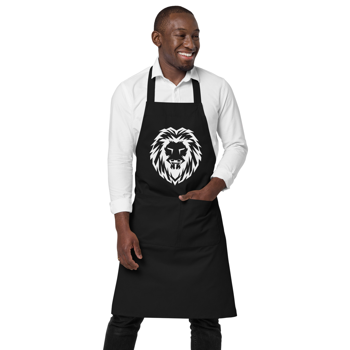 Organic Cotton Apron white